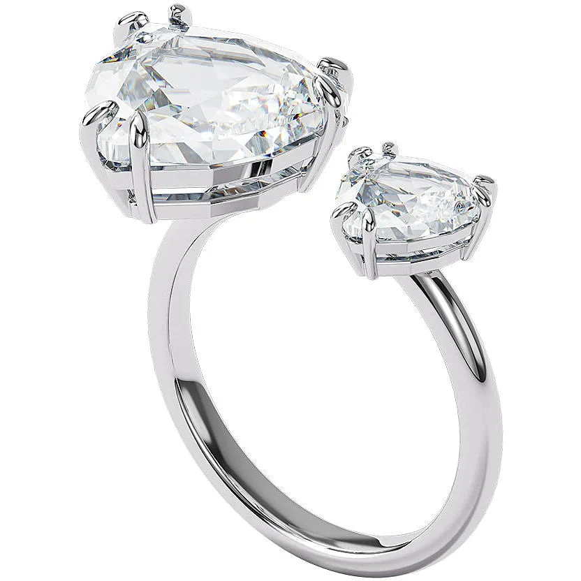 Swarovski Anello Donna Millenia Aperto | Cristallo Trilliant | Engelbert