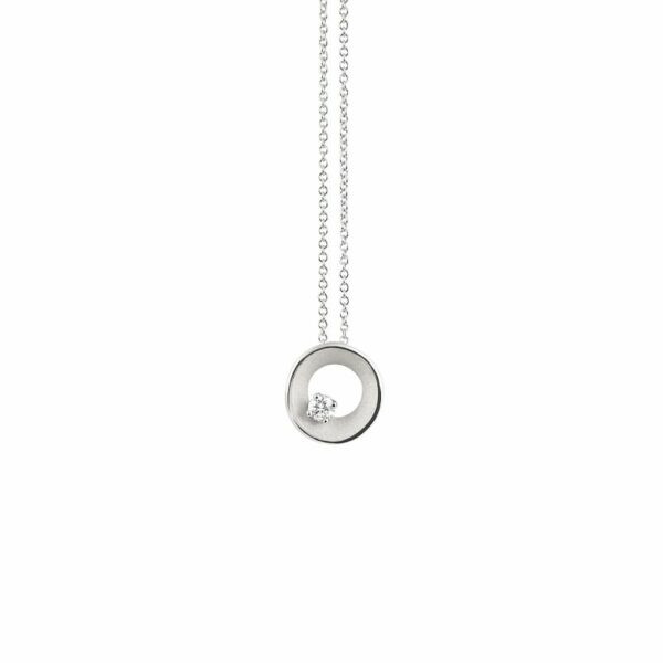 Annamaria Cammilli Collana Dune in Oro Bianco e Diamante