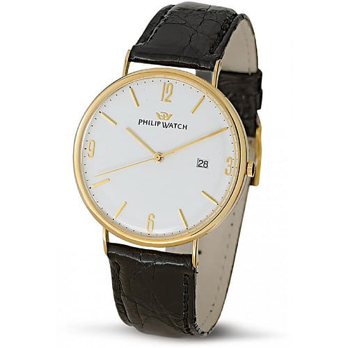 Philip Watch | Orologio | Capsulette Oro con Quadrante Bianco
