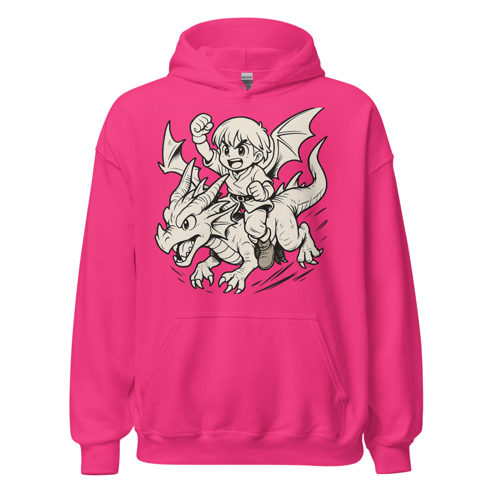 Shonen Dragon Rider Anime Hoodie