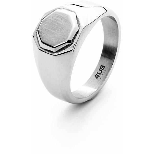 Paciotti Anello Uomo Design Sofisticato | Acciaio | Collezione 4Us