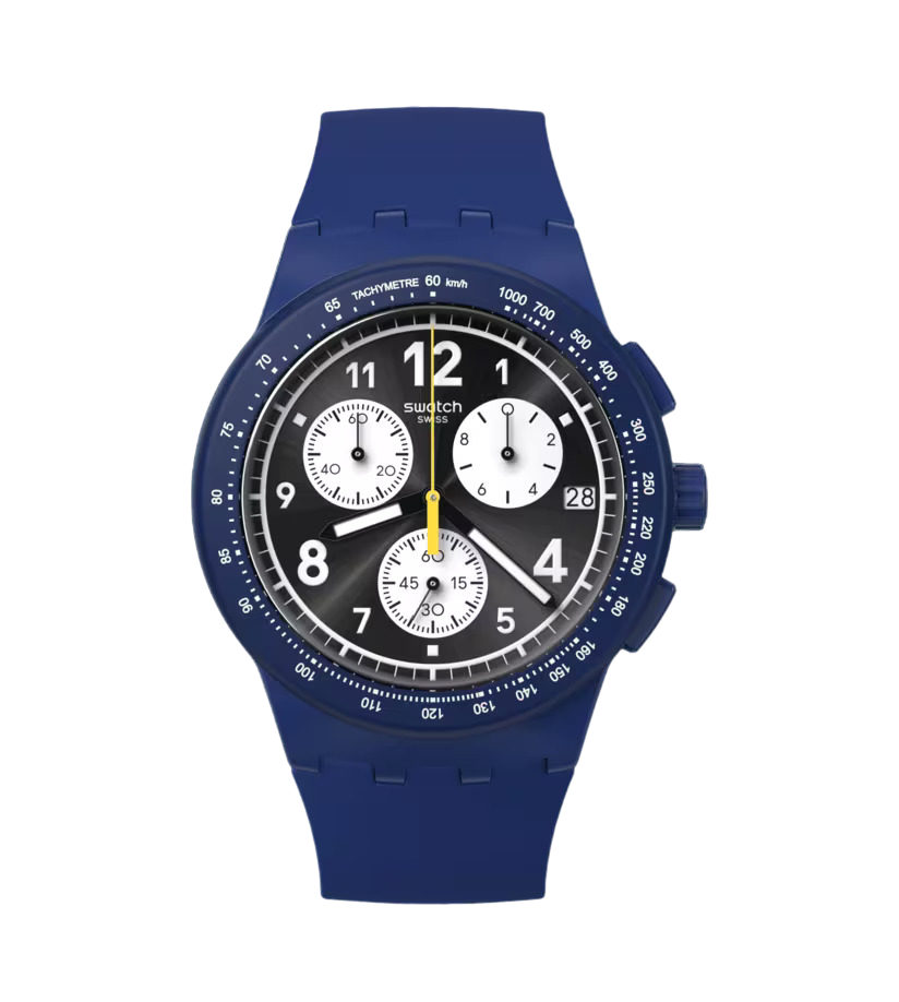 Swatch Orologio Uomo Nothing Basic About Blue SUSN418