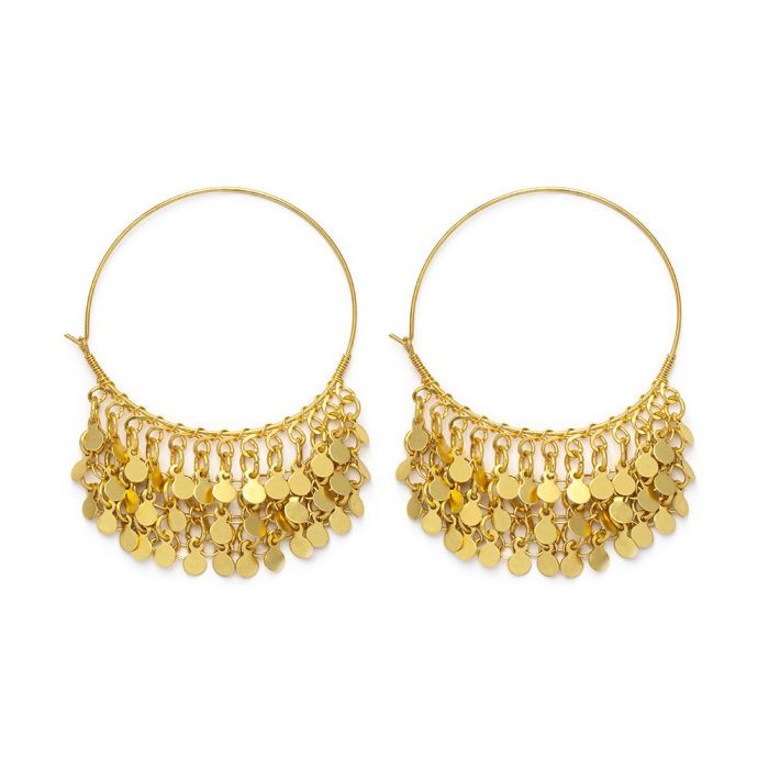 VESTOPAZZO Orecchini Pendenti Design Macramé | Ottone Riciclato | Nickel Tested