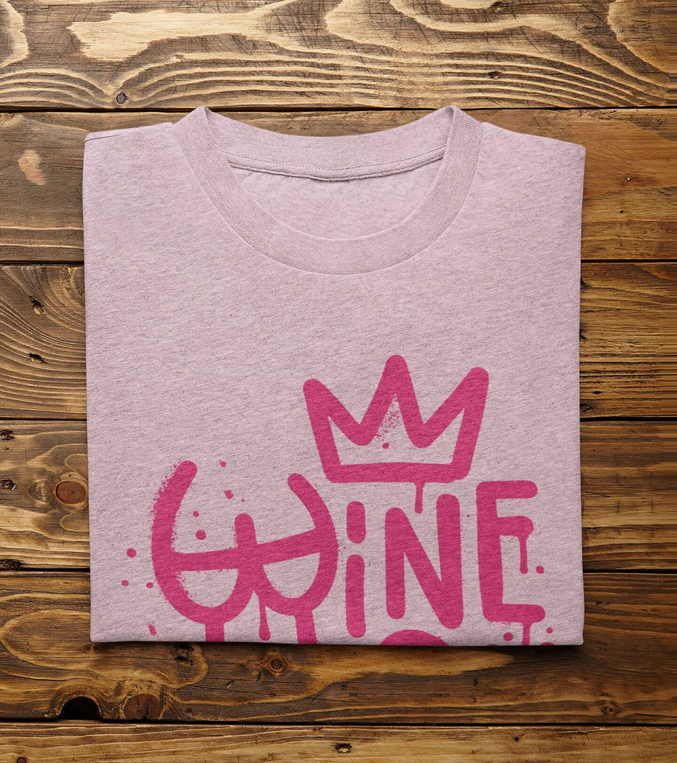 Miniatura: Wine Queen – Girls Tshirt, Wine Shirts, Short Sleeve Women, Anniversary Shir...