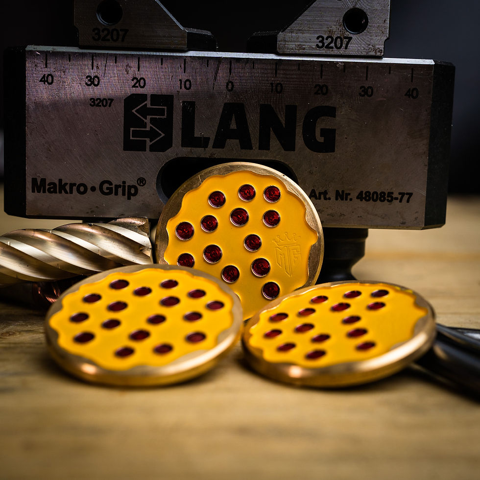 Thumbnail: Pizza - Ball Marker - Brass