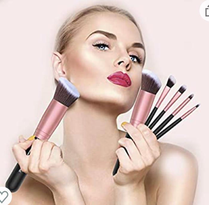 Brochas Bestope Pinceles de maquillaje 16 unidades