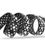 Thumbnail: Houston Bling Western Belt (Black)