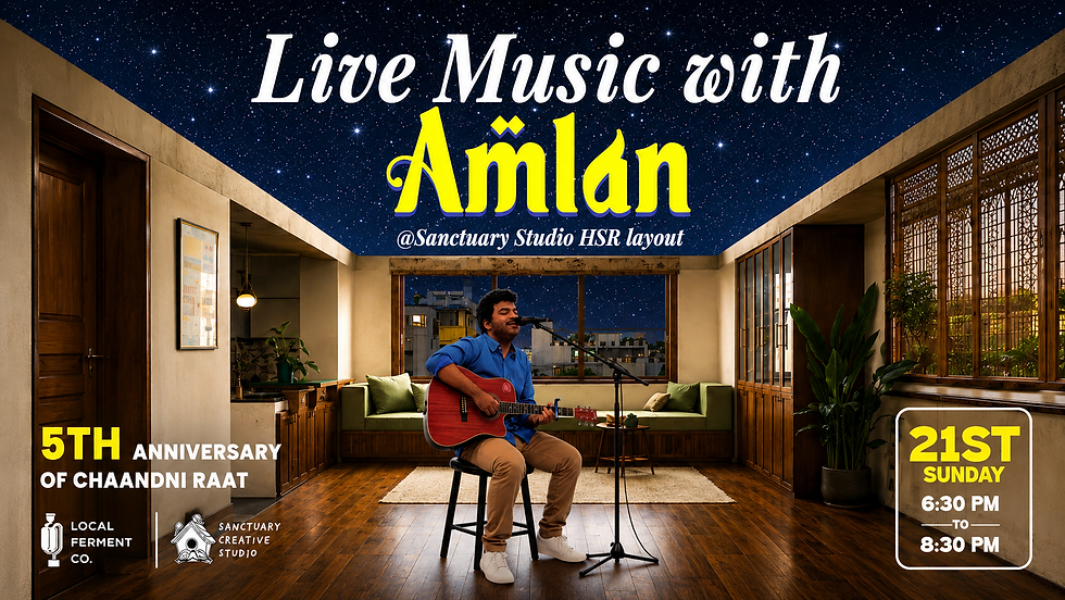 Live music with Amlan