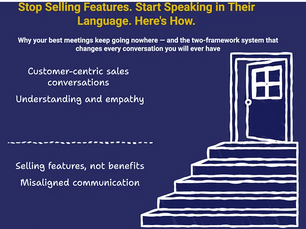 Stop Selling Features. Start Speaking in Their Language. Here’s How