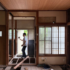 解体した現場の様子