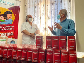 Municipalidad provincial entregó 400 unidades de Ferropen al Hospital de Barranca