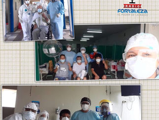 Hospital de Barranca: Alegría para algunas familias por alta de pacientes que tuvieron COVID