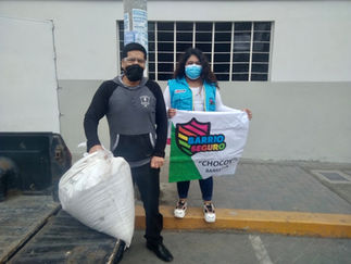 Barranca: Barrio Seguro Chocoy entregó papa y trigo al comedor de la parroquia