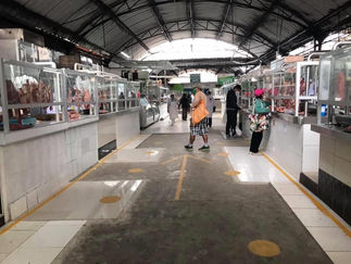 Comerciantes adecuaron ambientes del Mercado Modelo de Barranca frente al Covid-19