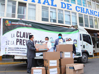 GRL abastece de medicinas para tratamiento de COVID-19 en Chancay