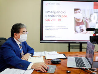 Contraloría presentará principales hechos alertados y resultados del control por la COVID-19