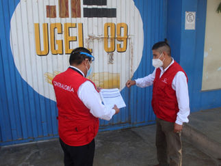 Verifican en región Lima entrega de tablets a escolares y docentes