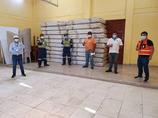 TASA dona colchones a municipios para espacios de aislamiento Covid-19