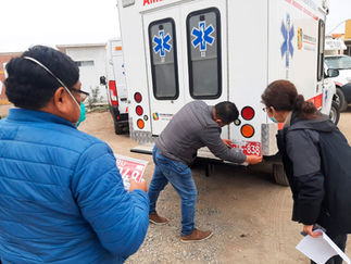 Modernas ambulancias operarán durante emergencia sanitaria en Cañete