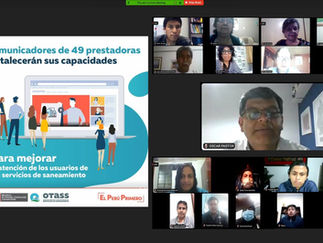OTASS capacita a comunicadores de 49 entidades prestadoras para brindar gestión más eficiente