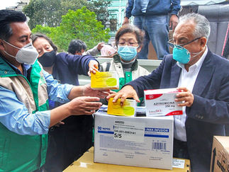 Red de Salud Cañete-Yauyos recibe lote de medicinas para Covid-19