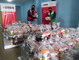 Qali Warma entrega más de 11 toneladas de alimentos a Municipalidad de Végueta