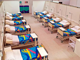 Hospital Temporal de Cañete empezó a funcionar con 100 camas e isotanque de oxígeno