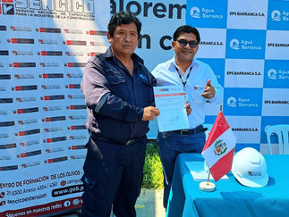 27 TRABAJADORES DE EPS BARRANCA RECIBEN CERTIFICACIÓN DE COMPETENCIA LABORAL