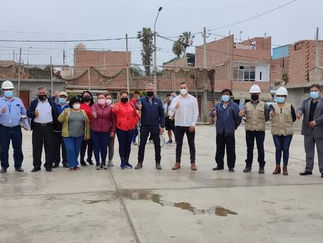 Barranca: Inician obra de creación de vías urbanas en Malvarrosa