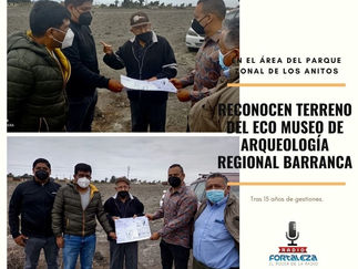 Realizan reconocimiento del terreno del Eco Museo de Arqueología Regional de Barranca