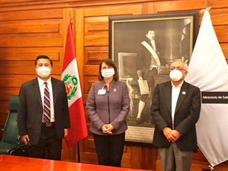 Chavarría sostiene mesa de diálogo con ministra de Salud para combatir COVID-19 en la región