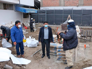 Aceleran construcción de módulos de emergencia COVID en Barranca