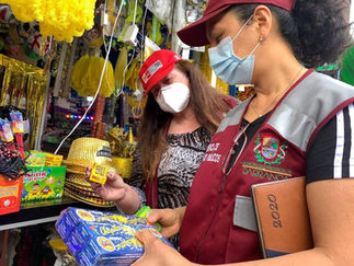Realizan operativo contra venta ilegal de pirotecnia en Barranca