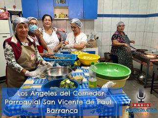 Los Ángeles del Comedor Parroquial San Vicente de Paul en Barranca