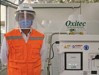 Hospital Cayetano Heredia recibe dos plantas de oxígeno para pacientes covid-19