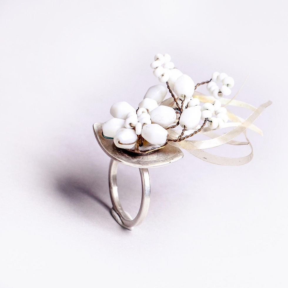 Thumbnail: White Beaded Flower