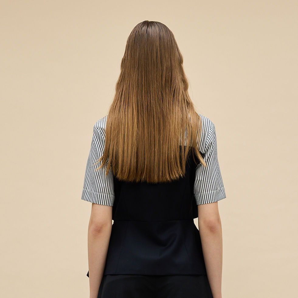 Thumbnail: Corset liked panel shirt