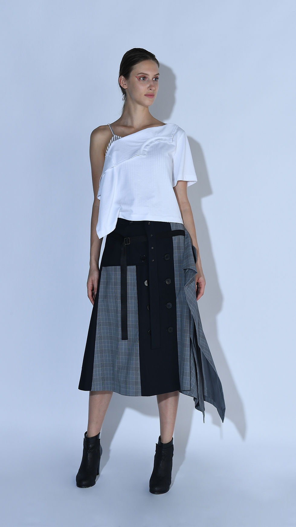 Thumbnail: Paneled patched skirt