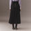 Thumbnail: High waist double waistband belted skirt