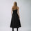 Thumbnail: Cut out pleating long strap dress