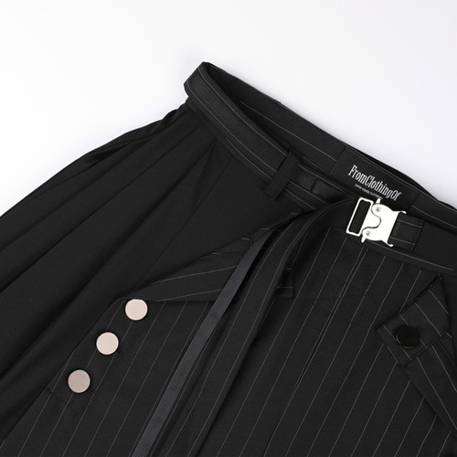 Layered pleated skirt pants | Onlineshop