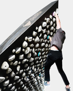 training wall, training board, climbing, climbing gym, adjustable wall