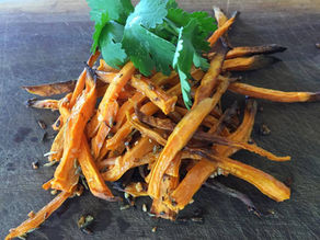 Sweet Potato Shoe String Fries