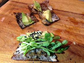 Salmon Skin Sushis