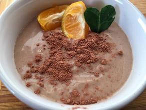 Jaffa Carob Tofu Mousse