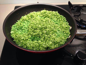 Broccoli Mince also known as Broccoli Rice