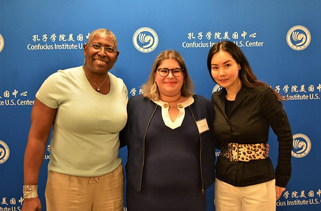 Dr. Veronica Franklin at Confucius Institute US Center