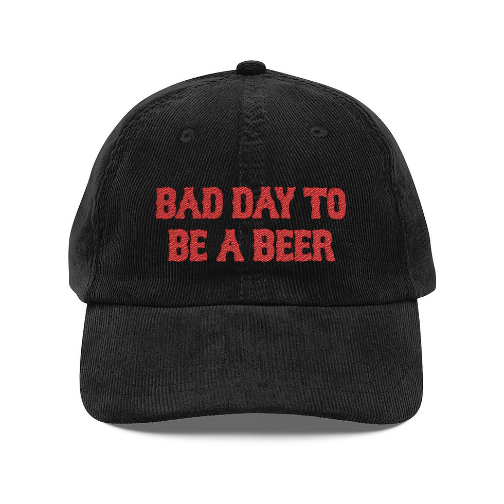 Thumbnail: BDTBAB Vintage Embroidered Corduroy Cap
