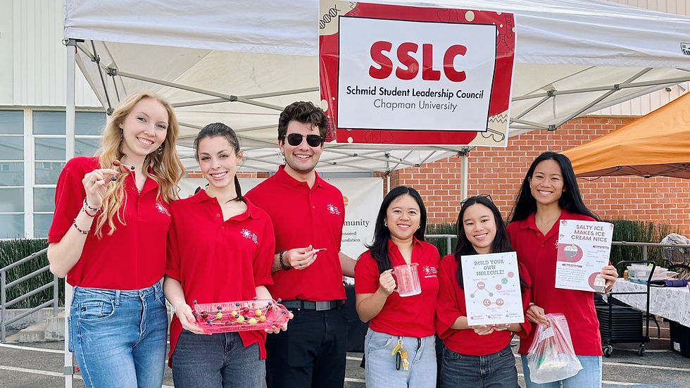Chapman SSLC Science Booth
