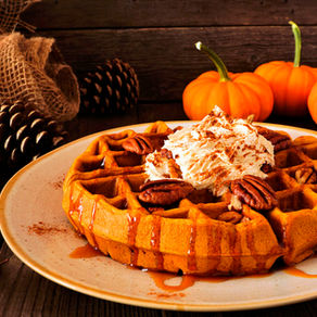 Waffles de Calabaza